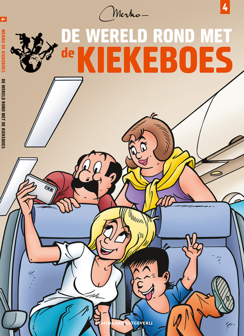 De Wereld Rond Met De Kiekeboes Merho Boek 9789002274732 Bruna