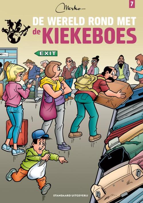 De Wereld Rond Met De Kiekeboes Merho Boek Bruna