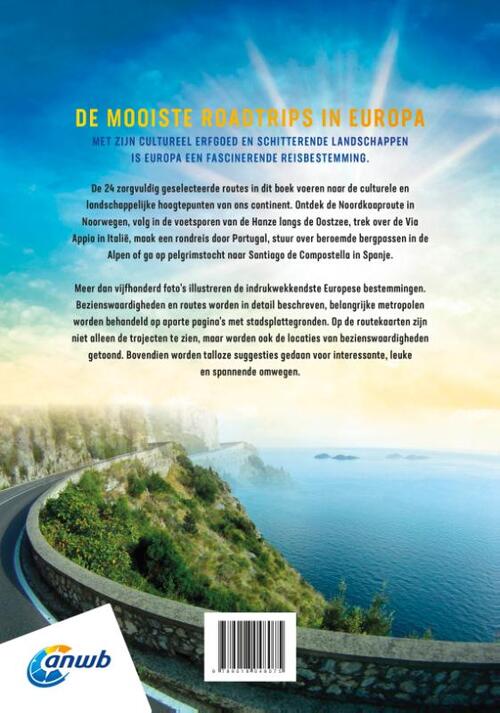 De Mooiste Roadtrips In Europa Anwb Boek Bruna