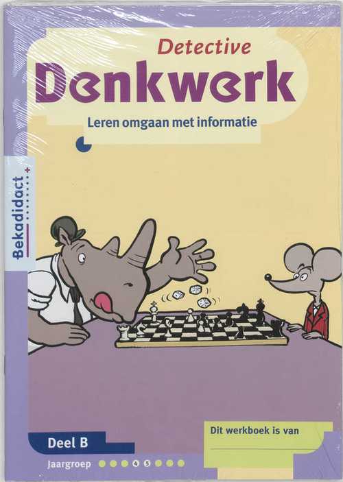 Detective Denkwerk B Set 5 Ex Groep 3 4 Werkboek Zwijsen Uitgeverij