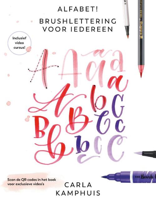 Alfabet Brushlettering Voor Iedereen Boek 9789043922227 Bruna