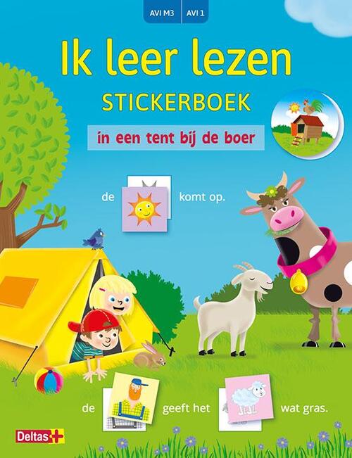 Ik Leer Lezen Stickerboek In Een Tent Bij De Boer AVI M3 AVI 1