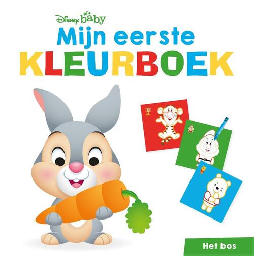 Mijn Eerste Kleurboek Het Bos Boek Bruna