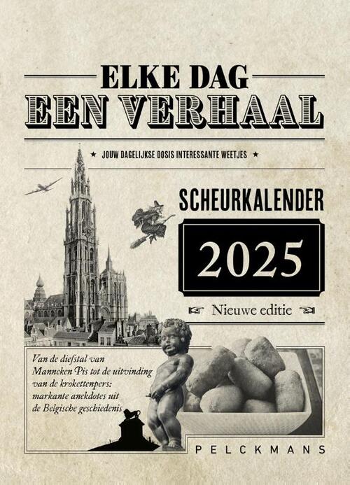 Elke Dag Een Verhaal Scheurkalender 2025 Pelckmans Uitgevers Boek