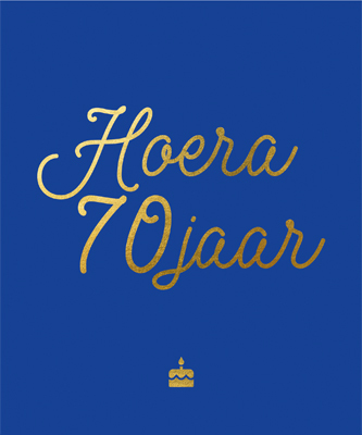 Hoera 70 Jaar Lantaarn Publishers Boek 9789463548366 Bruna