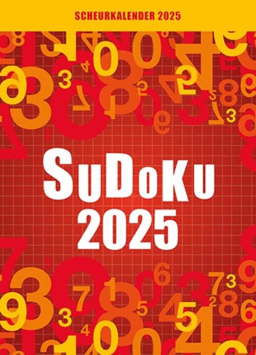 Scheurkalender 2025 Sudoku Boek 9789463549714 Bruna