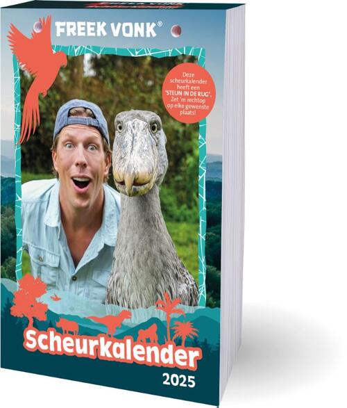 Freek Vonk Scheurkalender Interstat Boek Bruna