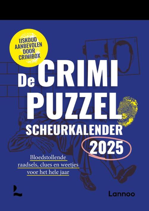 De Crimi Puzzel Scheurkalender 2025, Lannoo Overig 5410574921826