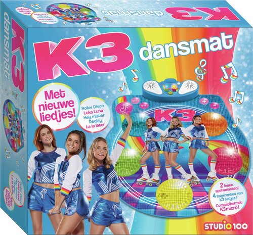 Luik geestelijke Denemarken K3 - Dansmat Rollerdisco (Versie 2) | Overig - bruna.nl