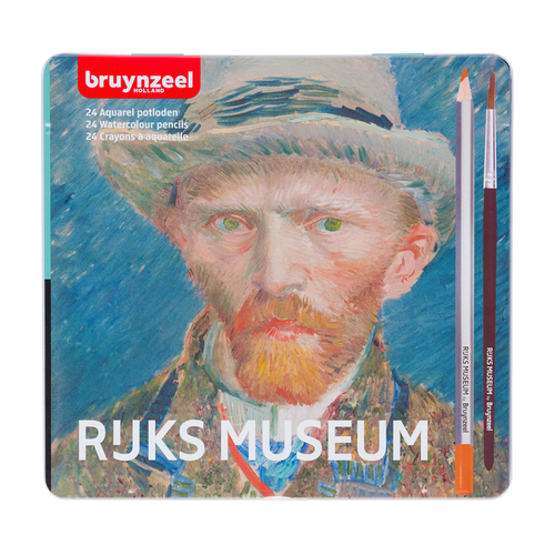 Kleurpotloden Bruynzeel Aquarel Van Gogh Blik Stuks Assorti