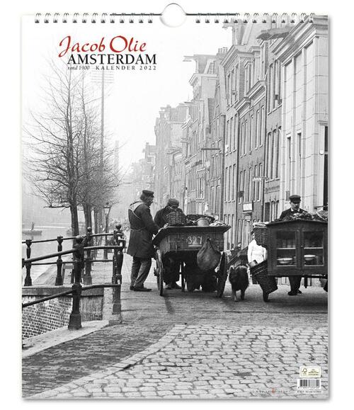 Instrueren Nevelig Ben depressief Amsterdam rond 1900 kalender 2022, Jacob Olie, | 8716951333754 | Boek -  bruna.nl