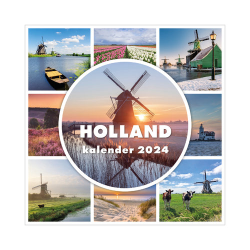 Jaarkalender Holland 2024 Boek 8719231151246 Bruna