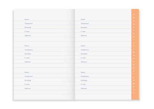 A Journal Adresboek Adresboekje Overig Bruna