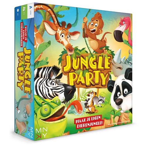 Jungle Party Bordspel Mnky Entertainment Overig 8720387822522 Bruna 