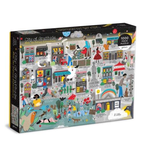 Galison City Of Gratitude 1000 Piece Puzzle -   (ISBN: 9780735370050)