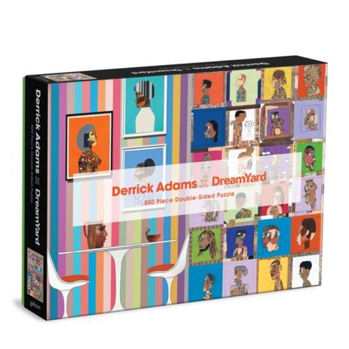 Derrick Adams X Dreamyard 500 Piece Double-Sided Puzzle -  Galison (ISBN: 9780735370470)