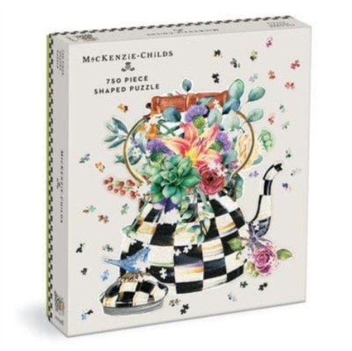 Mackenzie-Childs Blooming Kettle 750 Piece Shaped Puzzle -  Galison (ISBN: 9780735371279)