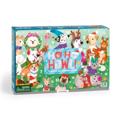 Ho Ho Howl! Countdown Puzzle Set -  Mudpuppy (ISBN: 9780735382435)