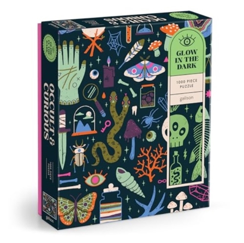 Camille Chew, Galison Occult And Curious 1000 Piece Glow In The Dark Puzzle -   (ISBN: 9780735382534)