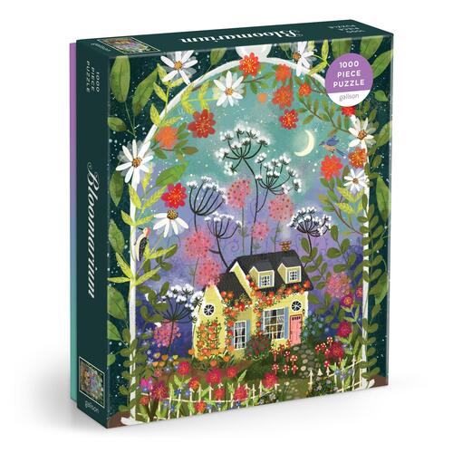 Galison, Joy Laforme Joy Laforme Bloomarium 1000 Piece Puzzle -   (ISBN: 9780735382763)