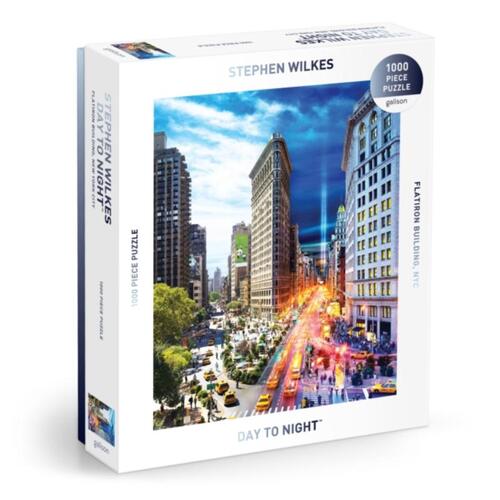 Galison Stephen Wilkes Day To Nightâ¢ Flatiron 1000 Piece Puzzle -   (ISBN: 9780735383043)