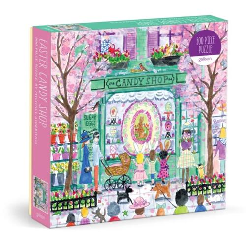 Galison Michael Storrings Easter Candy Shop 500 Piece Puzzle -   (ISBN: 9780735384699)