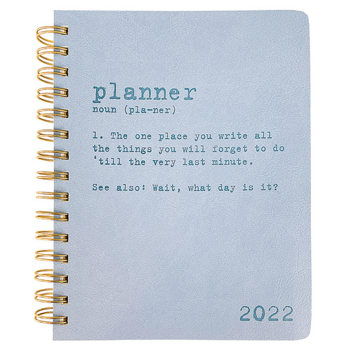 Planner Definition Ringband Agenda 2022 18 Maanden Overig 