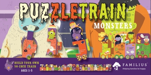Susanna Covelli Puzzletrain: Monsters 26-Piece Puzzle -   (ISBN: 9781641707305)