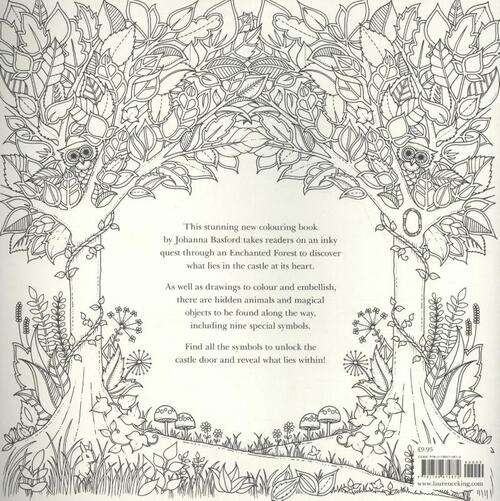 Enchanted Forest An Inky Quest and Colouring Book, Johanna Basford