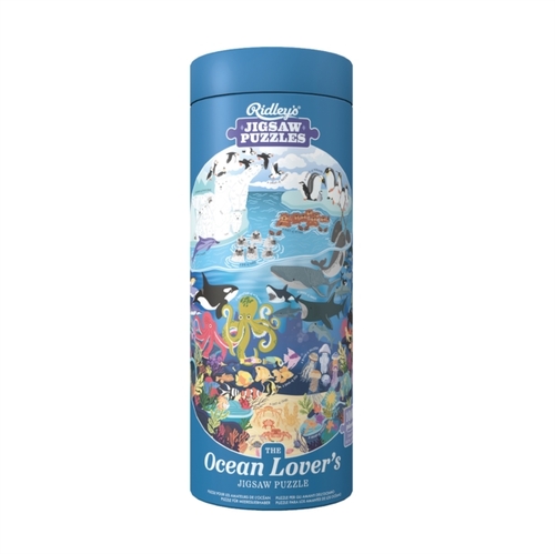 Ridley's Games Ocean Lover's 1000-Piece Jigsaw Puzzle -   (ISBN: 9781797234311)