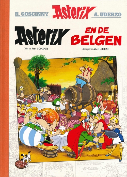 Lu24. asterix en de belgen (luxe editie) -  Albert Uderzo, René Goscinny (ISBN: 9782014002256)