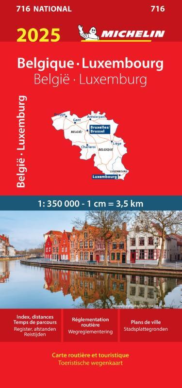 Michelin 716 België / Luxemburg -   (ISBN: 9782067265325)