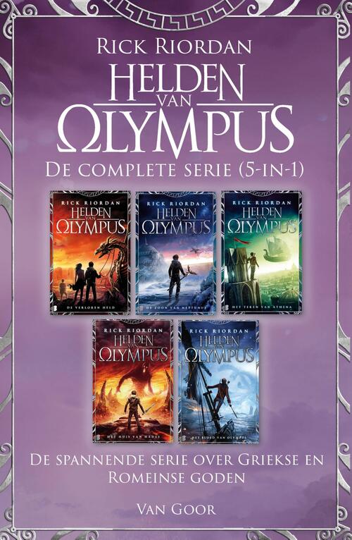 Helden van Olympus - De complete serie (5-in-1) -  Rick Riordan (ISBN: 9789000353040)