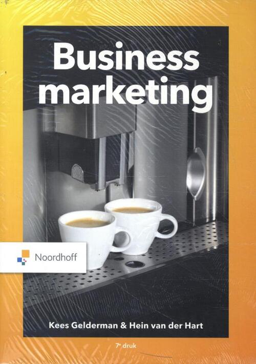 Business marketing -  Hein van der Hart, Kees Gelderman (ISBN: 9789001298678)