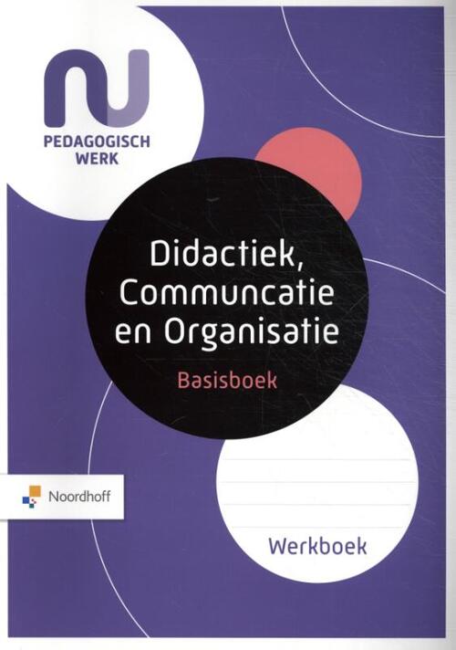 Basisboek Didactiek, Communcatie en Organisatie -  Sjaak Baart (ISBN: 9789001734695)