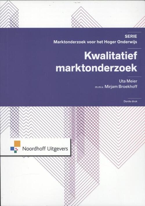 Kwalitatief marktonderzoek -  Uta Meier (ISBN: 9789001809386)