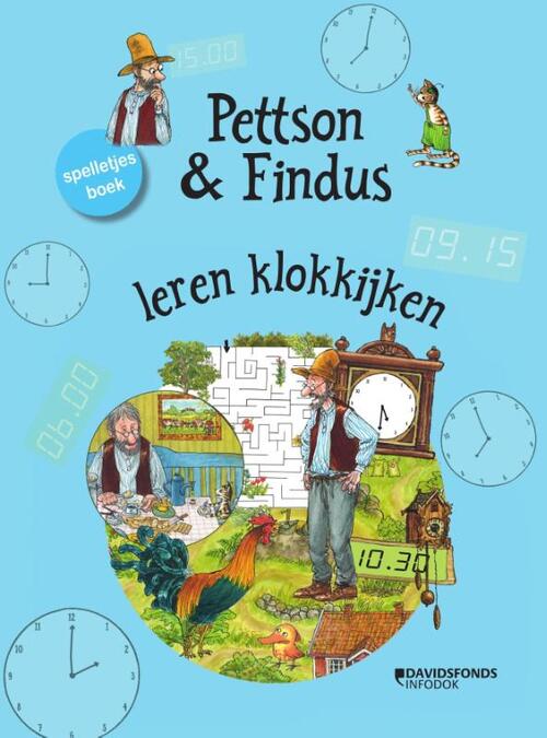 Pettson en Findus leren klokkijken - Sven Nordqvist (ISBN: 9789002280610)