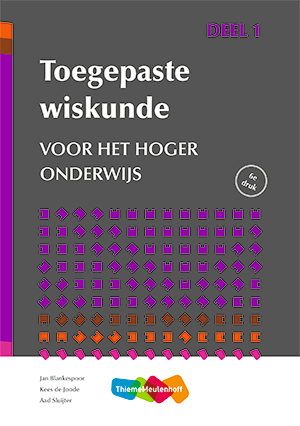 Toegepaste wiskunde voor het hoger onderwijs -  A. Sluijter, C. de Joode, J.H. Blankespoor (ISBN: 9789006487305)