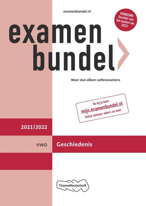 Examenbundel Vwo Geschiedenis 2021/2022 | Boek | 9789006491487 | Bruna