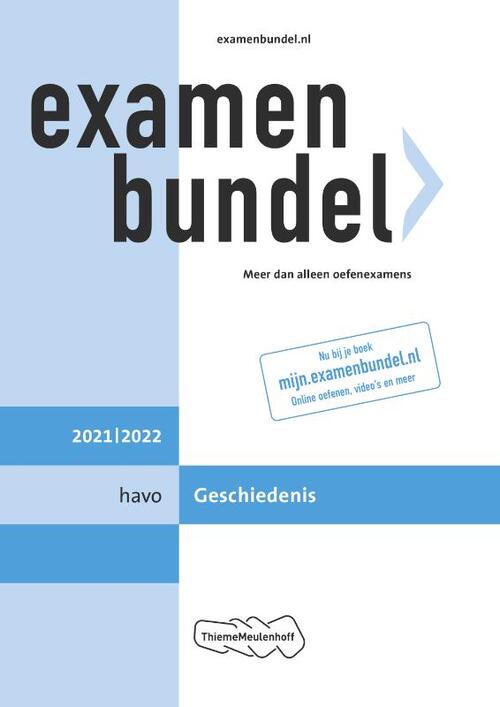 Examenbundel Havo Geschiedenis 2021/2022 | Boek | 9789006491531 | Bruna