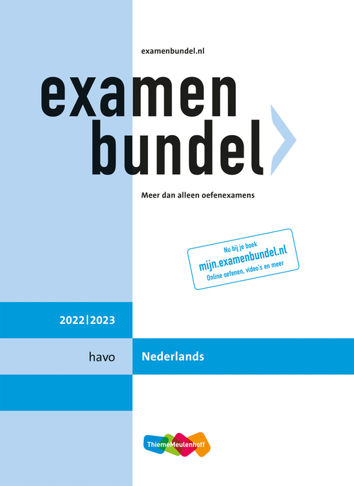 Examenbundel Havo Nederlands 2022/2023 | Boek | 9789006639674 | Bruna