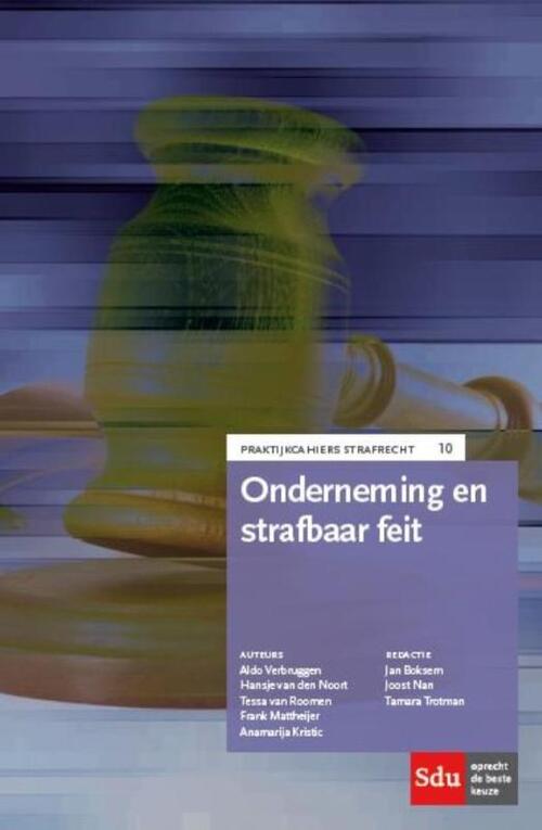 Onderneming en strafbaar feit -  Aldo Verbruggen (ISBN: 9789012397414)