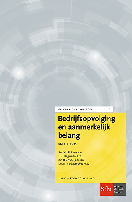 Bedrijfsopvolging en aanmerkelijk belang -  E.P. Hageman (ISBN: 9789012404235)