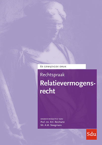 Rechtspraak relatievermogensrecht -  Mr. A.M. Steegmans (ISBN: 9789012406246)