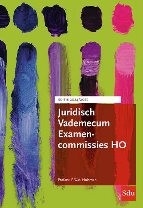 Juridisch Vademecum Examencommissie HO -  Pieter Huisman (ISBN: 9789012409971)