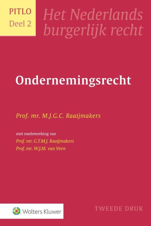 Ondernemingsrecht -  M.J.G.C. Raaijmakers, W.J.M. van Veen (ISBN: 9789013048469)