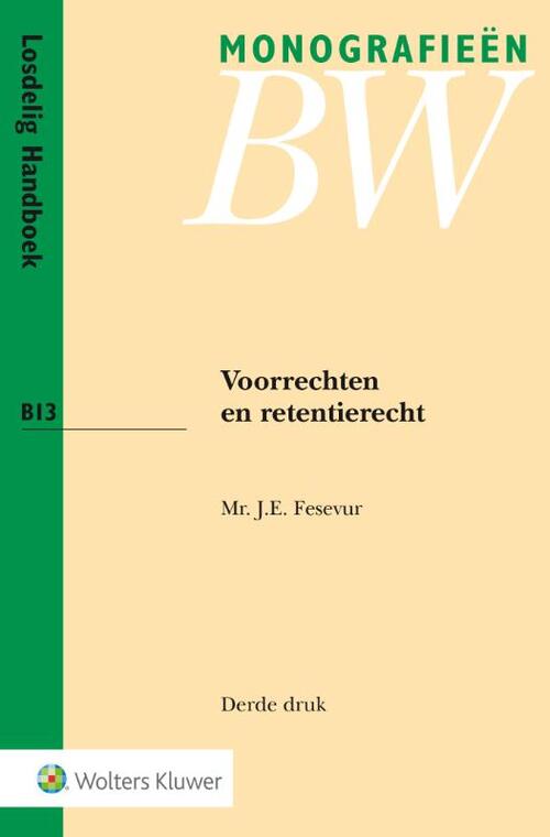 Voorrechten en retentierecht -  J.E. Fesevur (ISBN: 9789013112351)