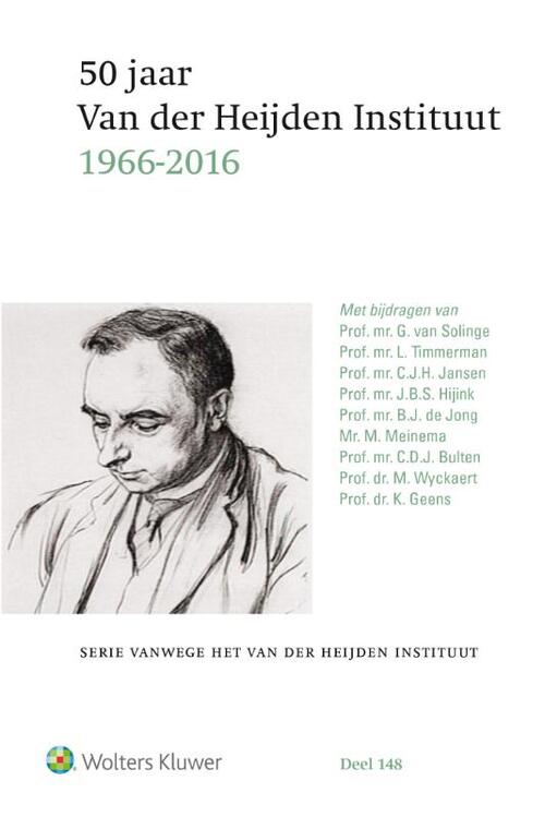 50 jaar Van der Heijden Instituut (1966 - 2016) -  B.J. de Jong (ISBN: 9789013147360)