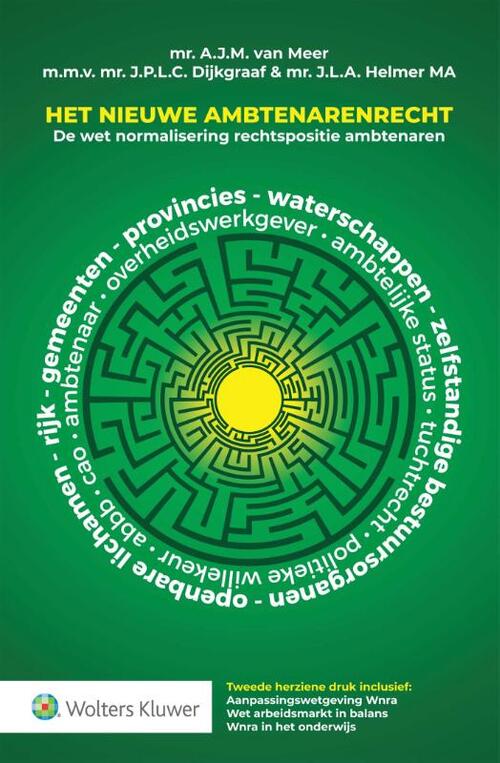 Het nieuwe ambtenarenrecht -  A.J.M. van Meer (ISBN: 9789013153408)