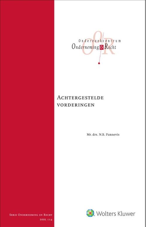 Achtergestelde vorderingen -  N.B. Pannevis (ISBN: 9789013154719)